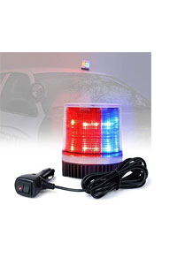 BRIGHT 12W LED CAR STROBE WARNING BEACON, EMERGENCY LED LIGHT, FLASH LIGHT WITH MOUNT MAGNET