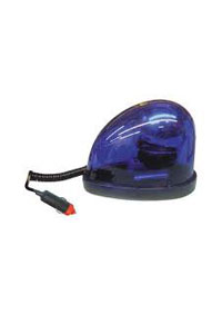 OBLONG ROTATING WARNING BEACON EMERGENCY LIGHT, WITH MOUNT MAGNET